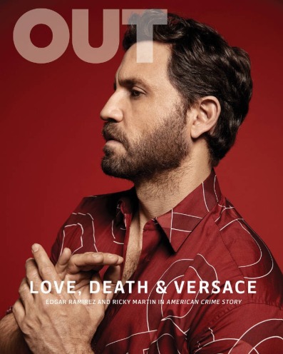 Edgar Ramírez for Out Magazine February 2018 Cover