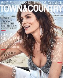 Cindy Crawford for Town & Country May 2018 Cover B
