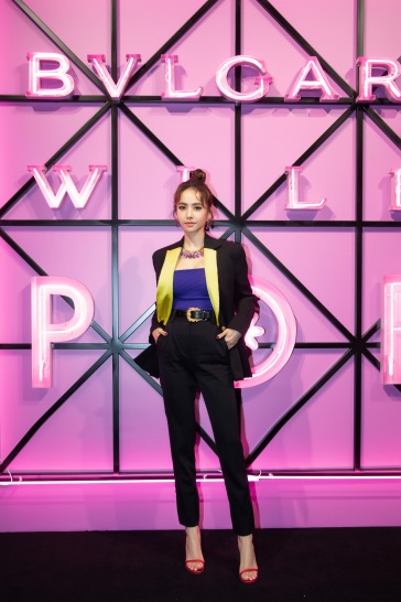 Jolin Tsai in Versace Fall 2018