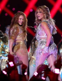 2020 Super Bowl Halftime Show Jennifer Lopez and Shakira-14